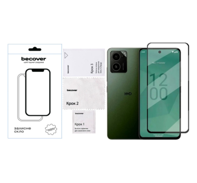 BeCover Скло захисне BeCover HMD Pulse Pro Black (712487)