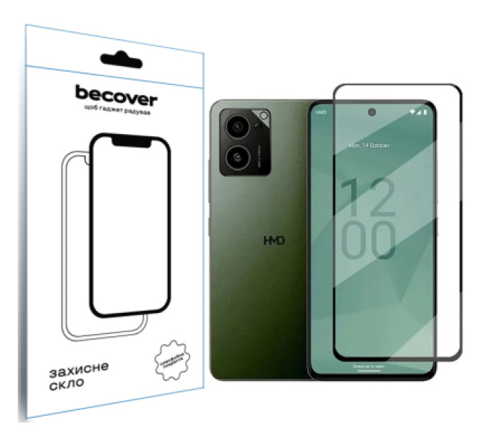 BeCover Скло захисне BeCover HMD Pulse Pro Black (712487)
