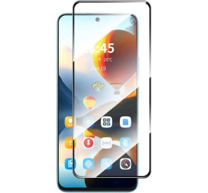 BeCover Скло захисне BeCover Infinix Hot 50 Pro (X6881) Black (712488)