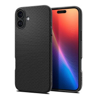 Чохол до мобільного телефона Spigen iPhone 16 Plus Liquid Air Matte Black (ACS08066)