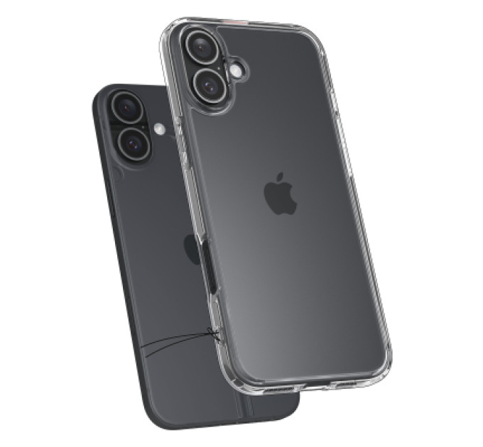 Spigen Чохол до мобільного телефона Spigen iPhone 16 Plus Ultra Hybrid Crystal Clear (ACS08069)