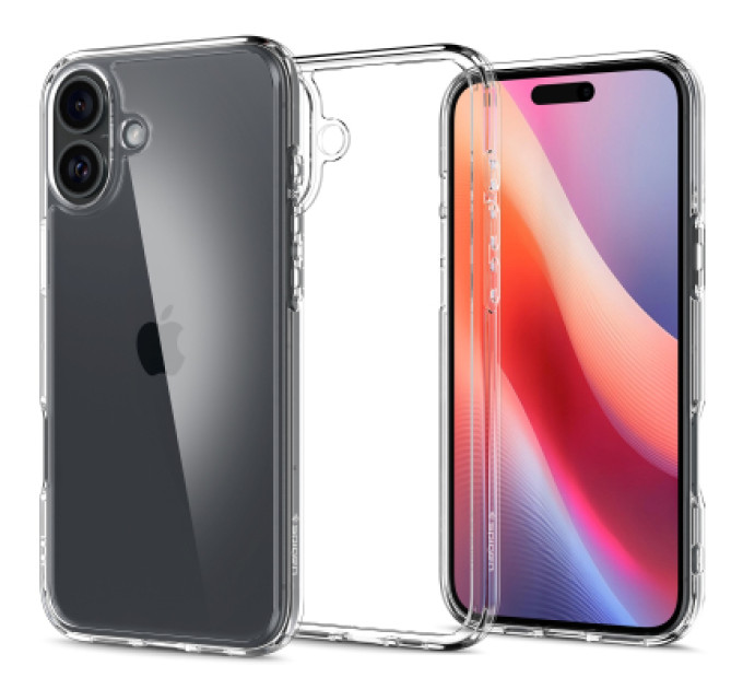 Spigen Чохол до мобільного телефона Spigen iPhone 16 Plus Ultra Hybrid Crystal Clear (ACS08069)