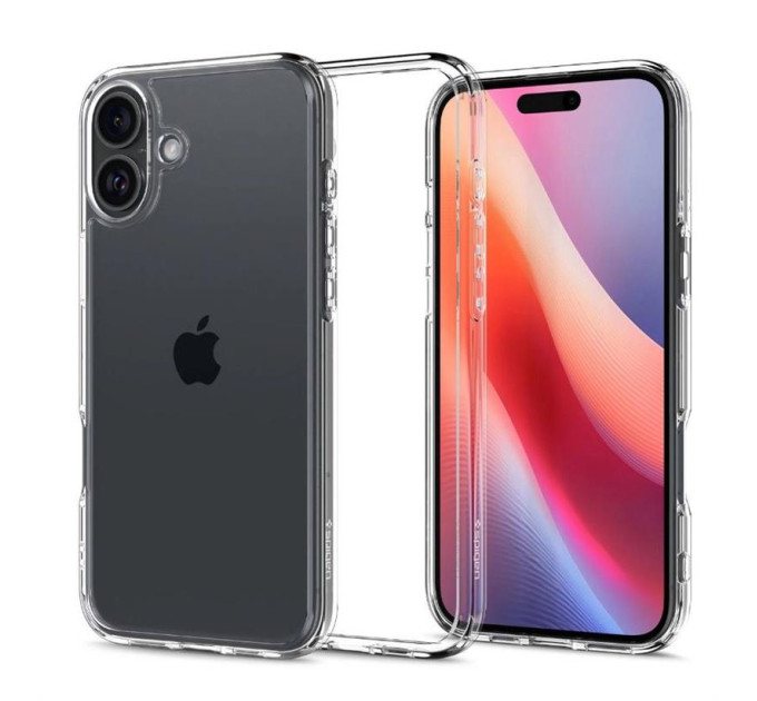 Spigen Чохол до мобільного телефона Spigen iPhone 16 Plus Ultra Hybrid Crystal Clear (ACS08069)
