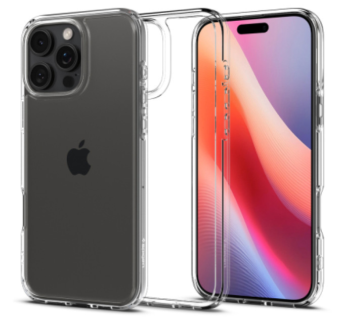 Spigen Чохол до мобільного телефона Spigen iPhone 16 Pro Max Ultra Hybrid Crystal Clear (ACS07992)