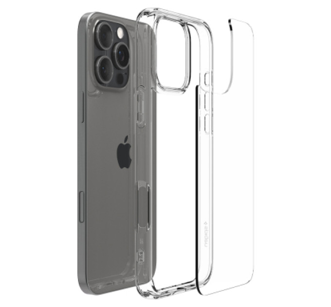 Spigen Чохол до мобільного телефона Spigen iPhone 16 Pro Max Ultra Hybrid Crystal Clear (ACS07992)
