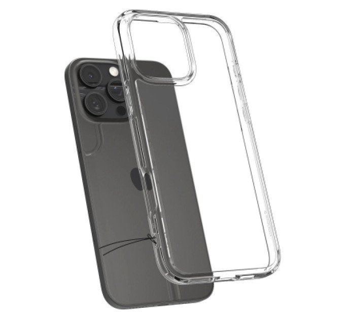Spigen Чохол до мобільного телефона Spigen iPhone 16 Pro Ultra Hybrid Crystal Clear (ACS08121)