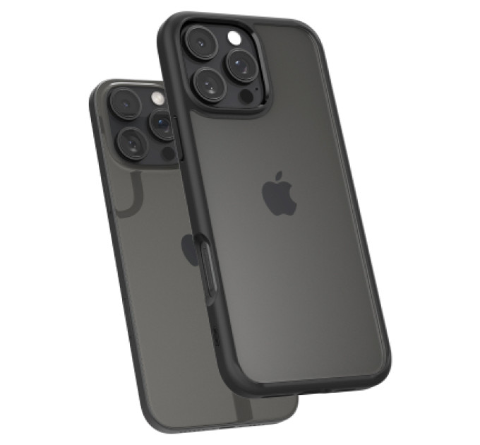 Spigen Чохол до мобільного телефона Spigen iPhone 16 Pro Ultra Hybrid Matte Black (ACS08125)