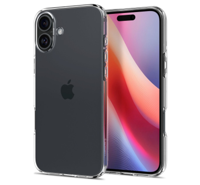 Spigen Чохол до мобільного телефона Spigen iPhone 16 Liquid Crystal Crystal Clear (ACS08190)