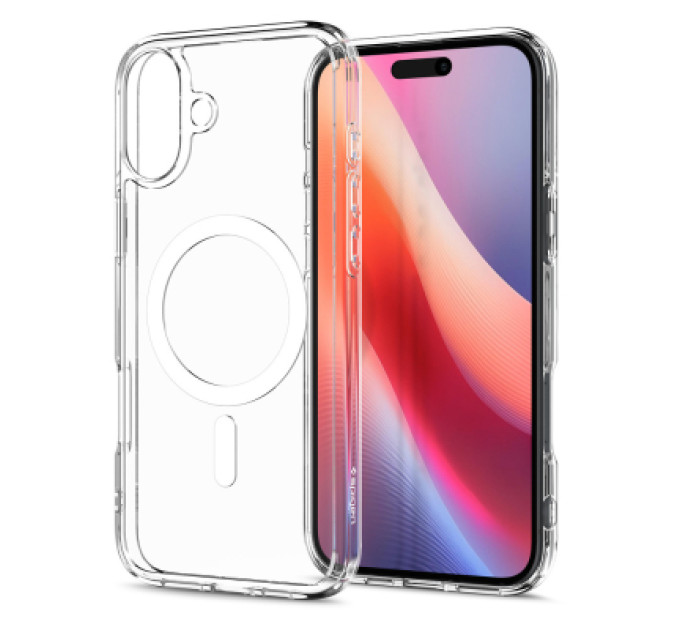 Spigen Чохол до мобільного телефона Spigen iPhone 16 Ultra Hybrid MagFit White (ACS08205)