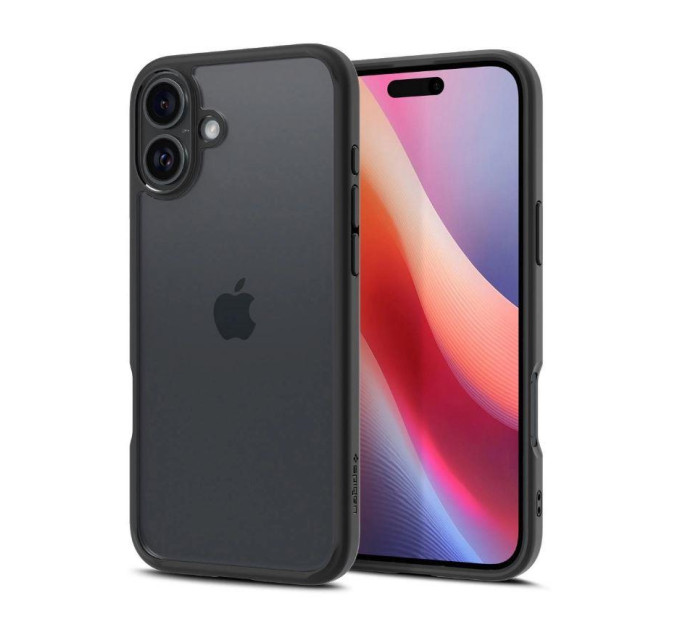 Spigen Чохол до мобільного телефона Spigen iPhone 16 Ultra Hybrid Matte Black (ACS08201)