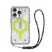 UAG Чохол до мобільного телефона UAG iPhone 16 Pro Pathfinder Clear Magsafe Active Neon Lanyard (1144641BV01)