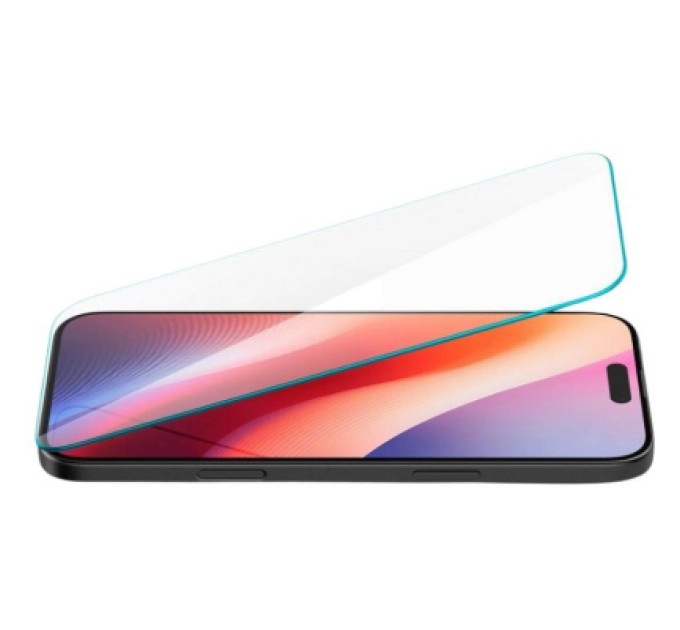 Spigen Скло захисне Spigen iPhone 16 Plus/15 Plus Glas tR SLIM HD (1 Pack) (AGL06890)