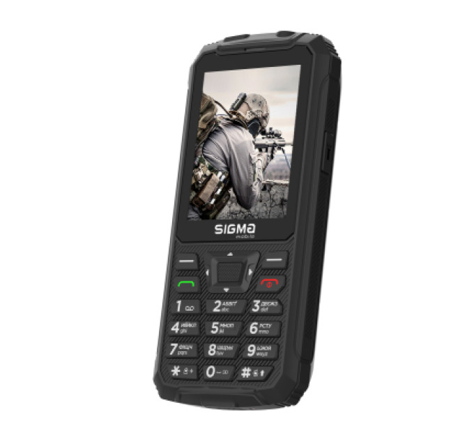 Sigma Мобільний телефон Sigma X-treme PR68 Type-C Black (4827798122419)