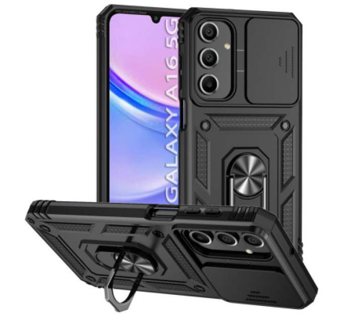 BeCover Чохол до мобільного телефона BeCover Military BeCover Samsung Galaxy A16 5G SM-A166 Black (712158)