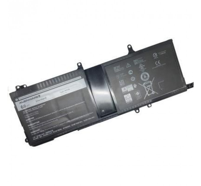 Акумулятор до ноутбука Dell Alienware 17 R4 44T2R, 68Wh (4410mAh), 4cell, 15.2V, Li-ion, (A47316)