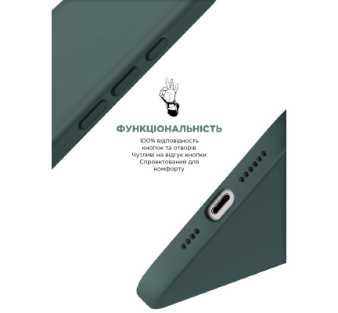 Armorstandart Чохол до мобільного телефона Armorstandart ICON2 MagSafe Apple iPhone 16 Pro Lake Green (ARM81318)