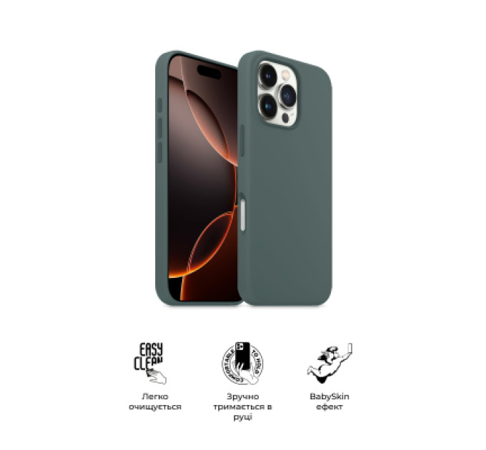 Armorstandart Чохол до мобільного телефона Armorstandart ICON2 MagSafe Apple iPhone 16 Pro Lake Green (ARM81318)