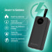 ColorWay Батарея універсальна ColorWay 30 000 mAh EnergyPlus PD/18W, QC3.0/22.5W, Black (CW-PB300LPB4BK-PDD)