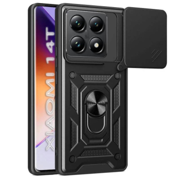BeCover Чохол до мобільного телефона BeCover Military Xiaomi 14T Black (712559)