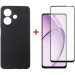 Dengos Чохол до мобільного телефона Dengos Oppo A3X Carbon + glass (Black) (DG-KM-123)