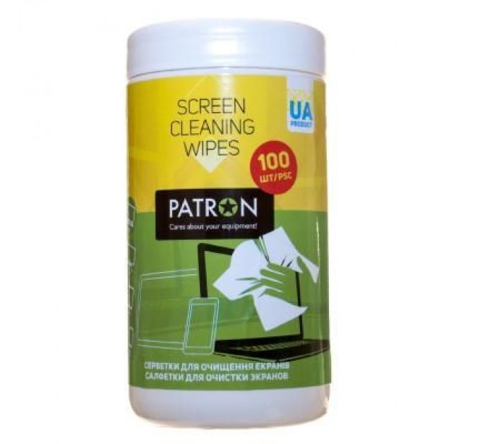 Patron Серветки Patron for TFT/PDA/LCD 100pcs (F3-027)