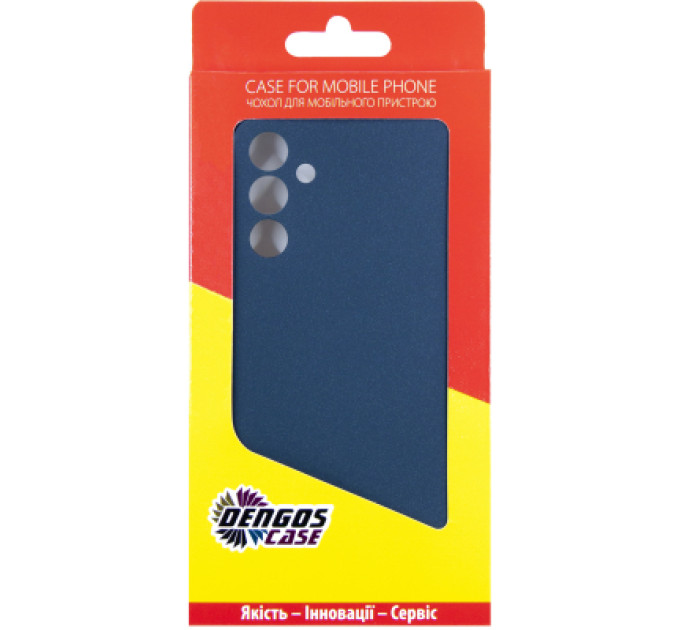 Dengos Чохол до мобільного телефона Dengos Samsung Galaxy A16 5G Carbon + glass (Blue) (DG-KM-122)