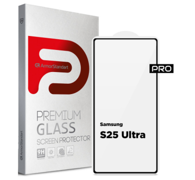 Armorstandart Скло захисне Armorstandart Pro Samsung S25 Ultra Black (ARM81613)