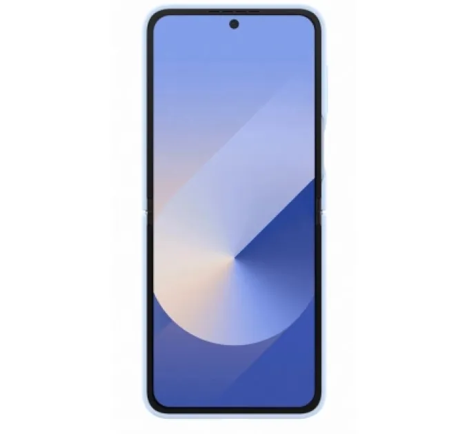 Samsung Чохол до мобільного телефона Samsung Silicone Cover with Ring Samsung Galaxy Flip 6 Blue (EF-PF741TLEGUA)