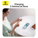 Baseus Батарея універсальна Baseus Compact 4900mAh 20W Type-C, White (PPWC05T) (P10068302212-00)