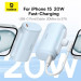 Baseus Батарея універсальна Baseus Compact 4900mAh 20W Type-C, White (PPWC05T) (P10068302212-00)