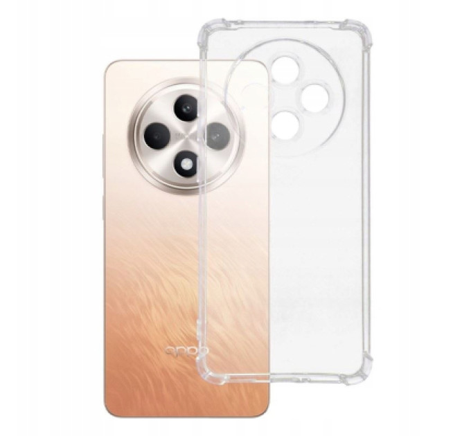 BeCover Чохол до мобільного телефона BeCover Anti-Shock Oppo Reno12 F 5G Clear (712791)