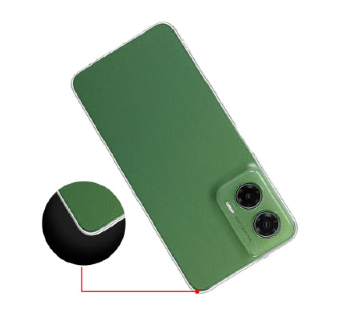 BeCover Чохол до мобільного телефона BeCover Motorola Moto G35 Transparancy (712747)