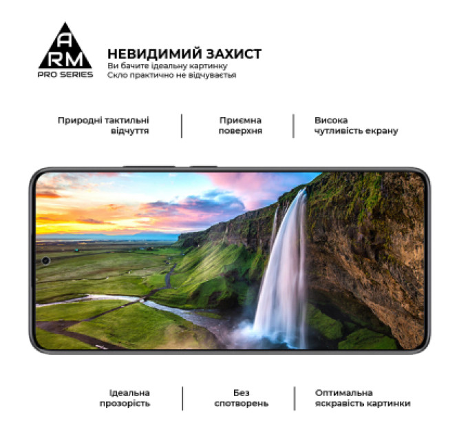 Armorstandart Скло захисне Armorstandart Pro Xiaomi Redmi Note 14 5G Black (ARM83175)