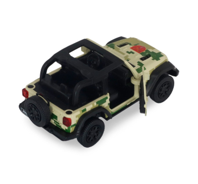 Battat Машина Battat серії Шеврони Героїв - Jeep Wrangler Rubicon - ОК Південь (250398UM)