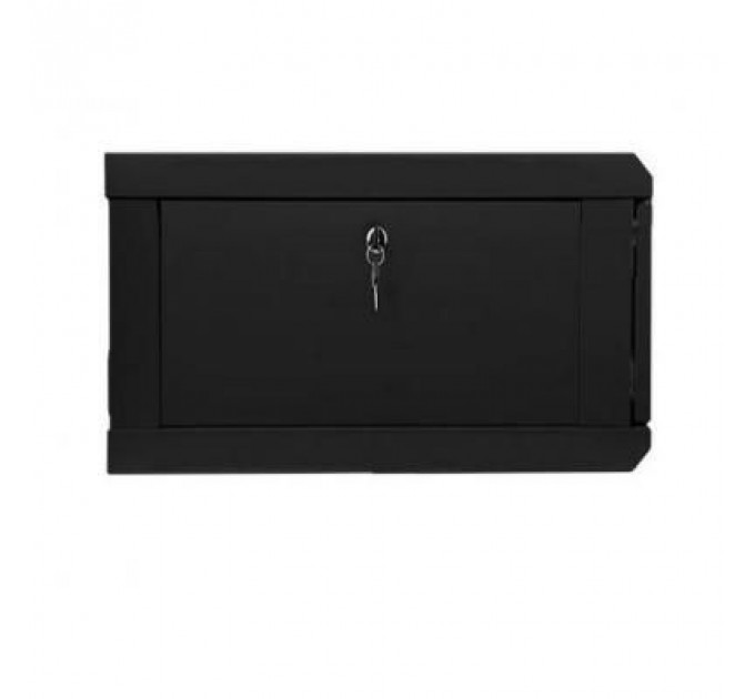 Шафа настінна Hypernet 6U 19" 600x600 (WMNC66-6U-FLAT-BLACK)