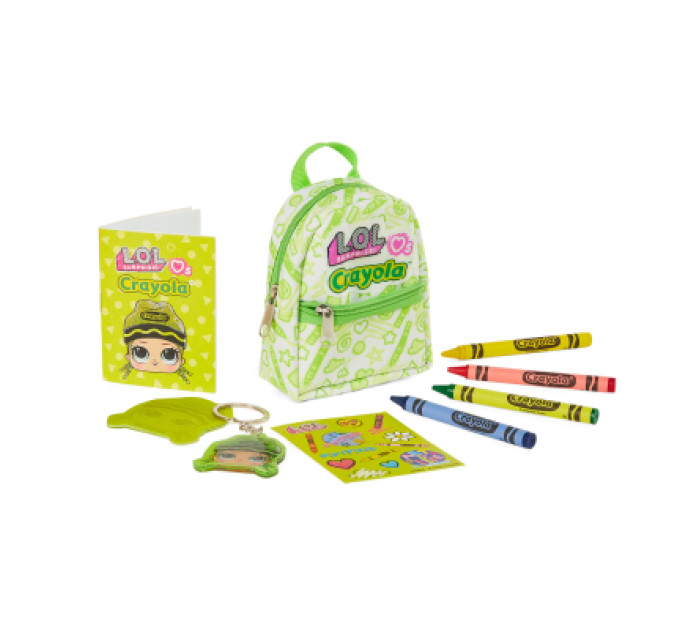 Crayola Набір для творчості Crayola Міні-рюкзак Зелений (35054-A)