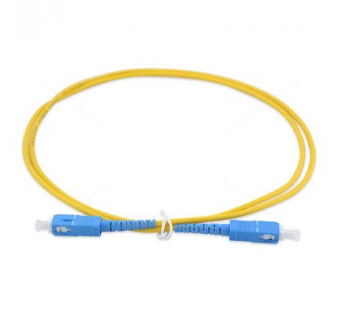 Оптичний патчкорд Cor-X SC/UPC-SC/UPC SingleMode Simplex 2м (OFPC-SC/UPC-SC/UPC-2)