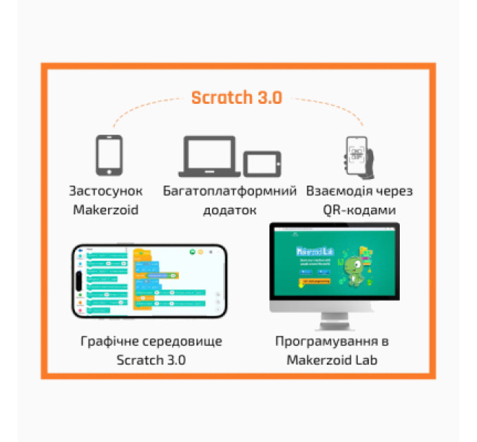 Makerzoid Конструктор Makerzoid комплект Tournament Premium для змагань з робототехніки (MKZ-RM-TRT)