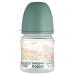 Canpol babies Пляшечка для годування Canpol babies Easystart MOUNTAINS антиколікова з широким отвором 120 мл зелена (35/242_gre)