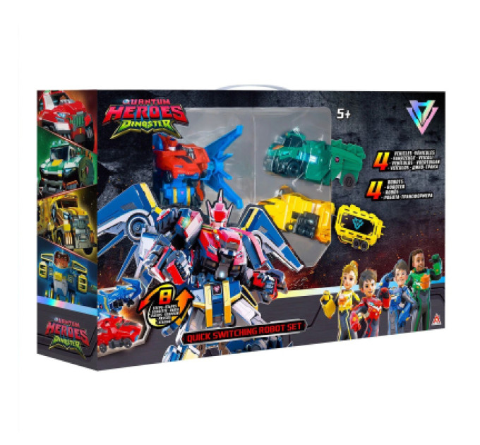 Dinoster Трансформер Dinoster Швидка трансформація (EU580810A)