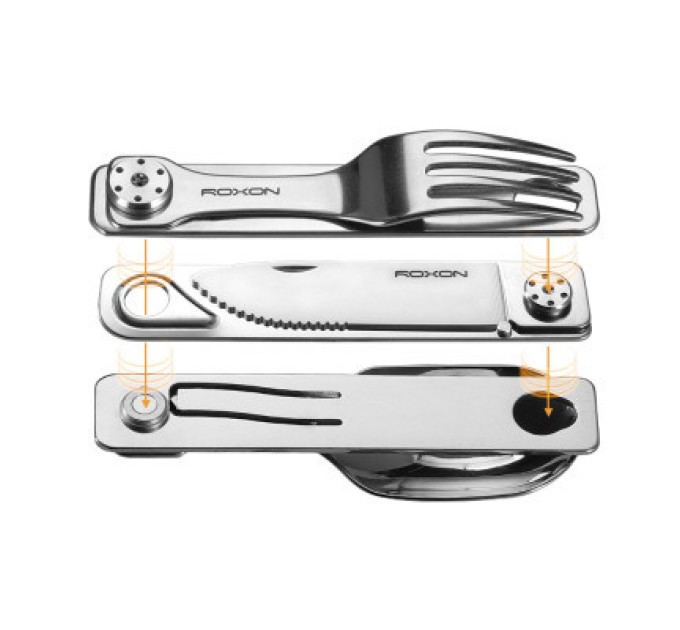 Roxon Ложка-виделка туристична Roxon C1S 3 in1 (C1S)