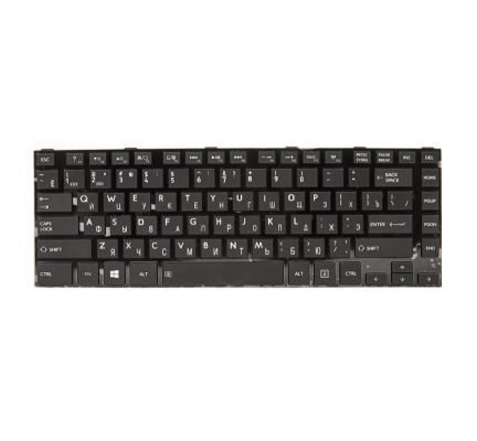 PowerPlant Клавіатура ноутбука PowerPlant TOSHIBA Satellite C800 черный, черный фрейм (KB311941)