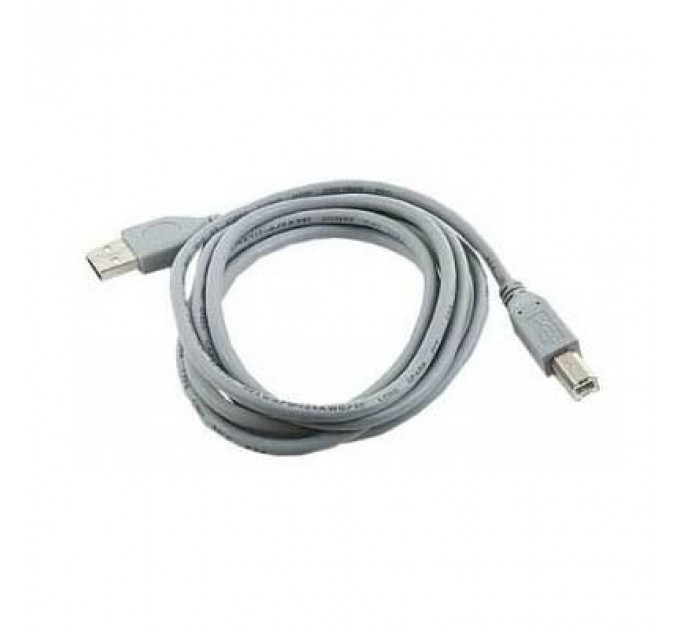 Кабель для принтера USB 2.0 AM/BM 1.8m Cablexpert (CCP-USB2-AMBM-6G Grey)