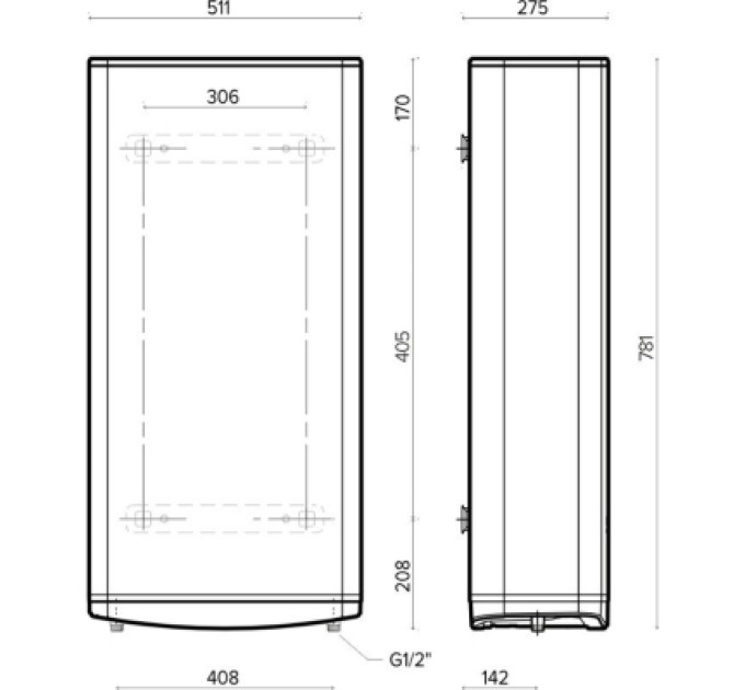 Ariston Бойлер Ariston VELIS TECH 50 EU (3100917)
