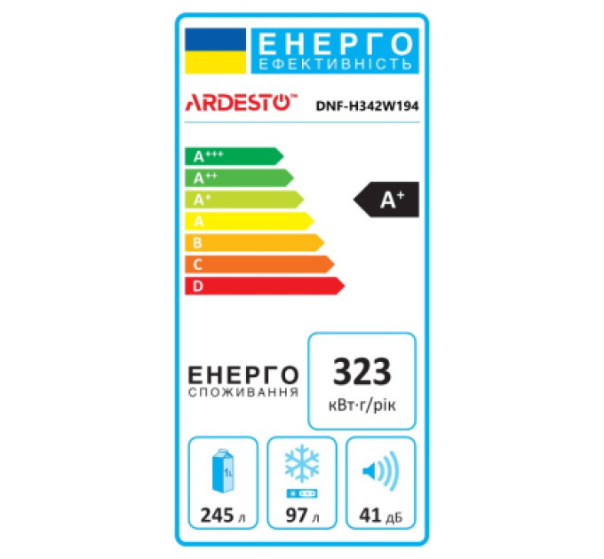 Ardesto Холодильник Ardesto DNF-H342W194