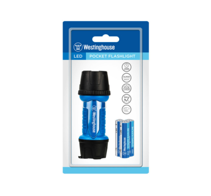 Westinghouse Ліхтар Westinghouse 3W LED WF1501 + 3 x AAA LR03 (WF1501-3LR03NTB)