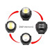 Quantum Ліхтар Quantum worklight Transformer 5W LED+COB з USB (QM-FL2020)