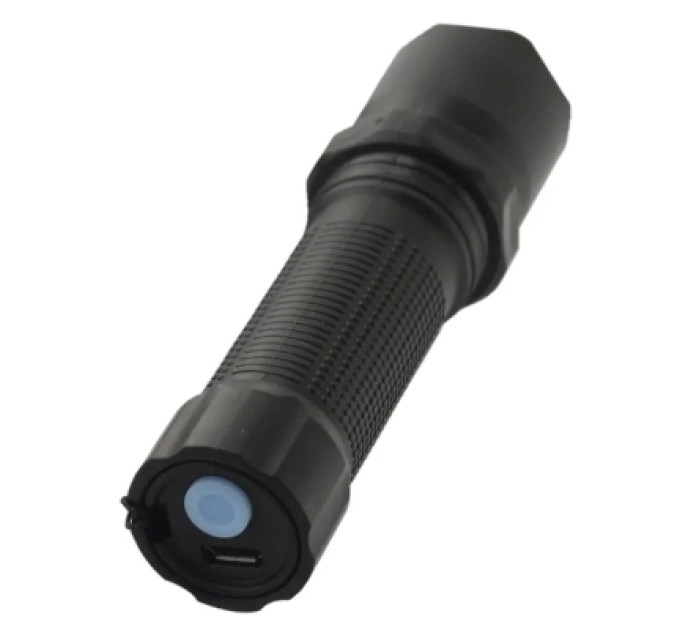 Quantum Ліхтар Quantum Minik black 3W LED з USB (QM-FL1043)