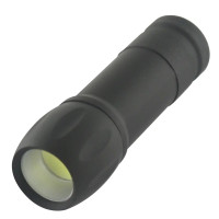Ліхтар Quantum Smile black 3W COB 3xAAA 1шт/уп (QM-FL1046)