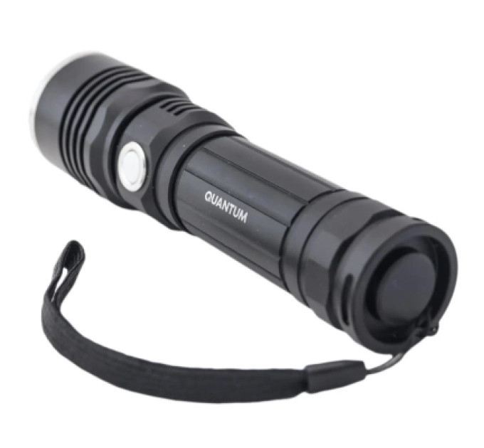 Quantum Ліхтар Quantum Solid-H 10W LED з USB-C + Li-ion21700/4000mAh (QM-FL1020-21700/4000-PB)